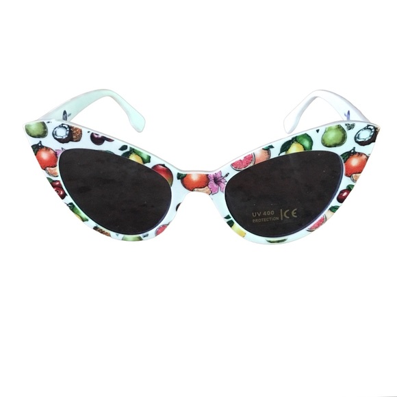 Spiked Seltzer Bon Viv Fruit Cats Eye Sunglasses Set of 2 - Picture 3 of 12